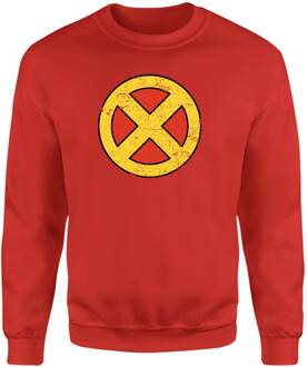 X-Men Emblem Sweatshirt - Red - M Rood