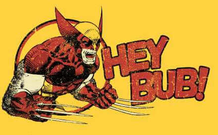 X-Men Hey Bub! T-Shirt - Yellow - L Geel