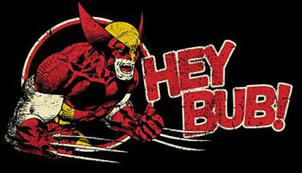 X-Men Hey Bub! Unisex T-Shirt - Black - 3XL Zwart