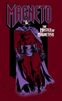 X-Men Magneto Master Of Magnetism Women's T-Shirt - Burgundy - XL Rood