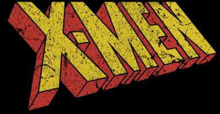 X-Men Retro Logo Women's Cropped Hoodie - Black - XS Zwart