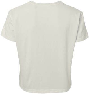 X-Men Retro Logo Women's Cropped T-Shirt - Cream - M Crème