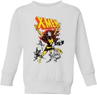 X-Men Rise Of The Phoenix Kids' Sweatshirt - White - 110/116 (5-6 jaar) Wit