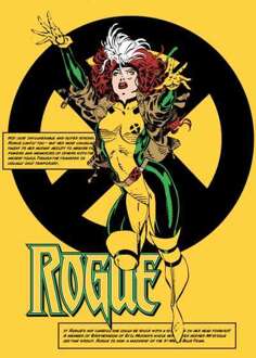 X-Men Rogue Bio T-Shirt - Yellow - L Geel