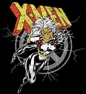 X-Men Storm Unisex T-Shirt - Black - S Zwart