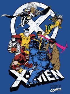 X-Men Super Team T-Shirt - Blue - M Blauw