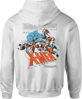 X-Men Vintage Team Up Hoodie - White - XXL - Wit