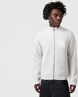 x New Era MLB Knitted Zip Up, grijs - L