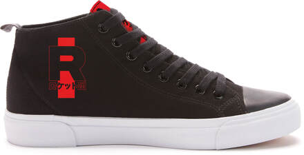 x Pokémon Team Rocket Black Signature High Top - UK 9 / EU 43 / US Men's 9.5 / US Women's 11