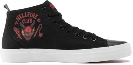 x Stranger Things Hellfire Club High Top - Black - UK 9 / EU 43 / US Men's 9.5 / US Women's 11