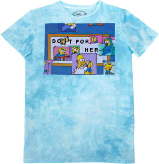 x The Simpsons - Do It For Her Tie Dye T-Shirt - L