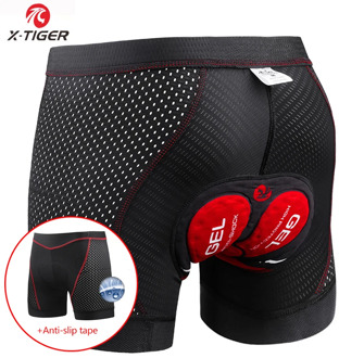 X-Tiger Cycling Shorts Upgrade 5D Gel Pad Cycling Underwear Pro Shockproof Cycling Underpant Bicycle Shorts Bike Underwear