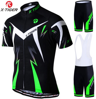 X-Tiger Pro Cycling Jersey Set Summer Short Sleeve Mountain Bike Clothes Bicycle Clothing MTB Bike Cycling Clothing Cycling Suit