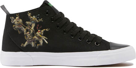 x TMNT Comics High Top - Black - UK 8 / EU 42 / US Men's 8.5 / US Women's 10