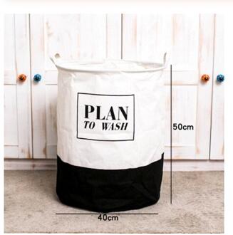 X-Vorm Opvouwbaar Vuile Wasmand Organizer Gedrukt Inklapbare Drie Raster Thuis Wasmand Sorter Wasmand 1 rooster