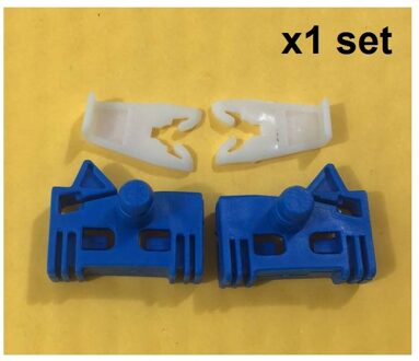 X1 SET Voor RENAULT Laguna MK2 venster regulator reparatie kit slider/fit voor zowel side 2001-2007