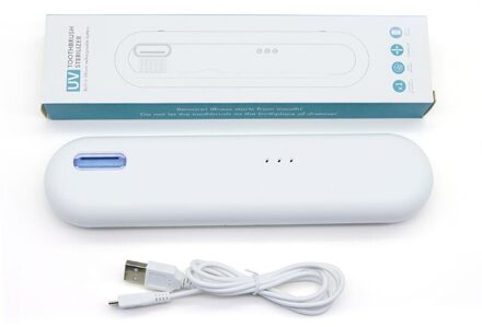 X11 Draagbare Uv Tandenborstel Sterilisator Houder Ultraviolet Desinfectie Doos Usb Opladen Cleaner Voor Home Gebruik Levert