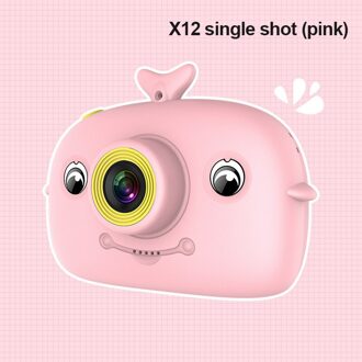X12 Kinderen Camera 2000W Pixels Ips Scherm Cartoon Digitale Dv Camera Handheld Sport Camcorder Video Recorder Als Kind 02 single camera