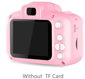 X2 Kinderen Cartoon Camera High Definition Student Digitale Camera Verjaardag Camera Kerstcadeaus Voor Kinderen roze