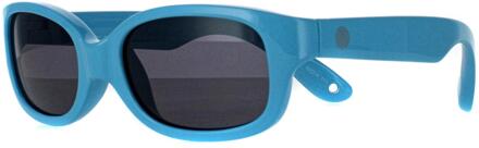 X2055 A baby blauw grijze zonnebril - One Size