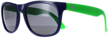 X2133 C blauw neongroen grijs zonnebril