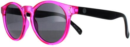 X2944 E transparant roze zwart grijs zonnebril - One Size