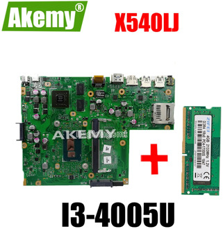 X540LJ Motherboard +4G-RAM I3-4005 GT920M For Asus X540LJ X540L F540L Laptop motherboard X540LJ Mainboard X540LJ Motherboard