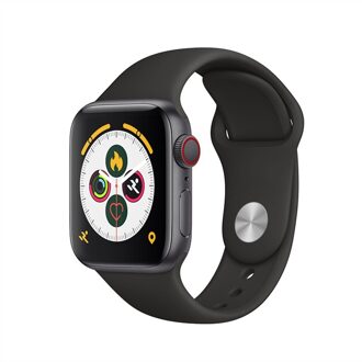 X7 Smart Horloge Full-Touch Fitness-Tracker Hartslag Bloeddrukmeter Multifunctionele Slimme Horloge Speelgoed zwart