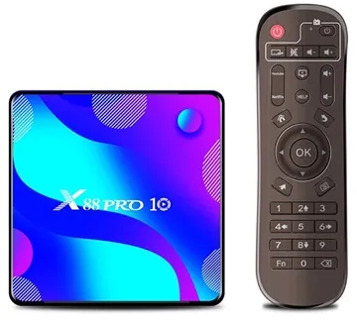 X88 Pro 10 Smart Android 11 TV Box met afstandsbediening - 4GB/64GB