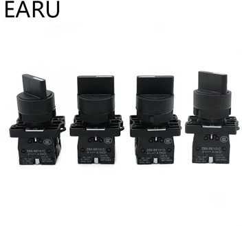XB2-ED21 XB2-ED25 XB2-ED33 XB2-ED53 2/3 Position 1NO/1NC 1NO/2NO Latching Self-Lock Momentary Selector Rotary Push Button Switch