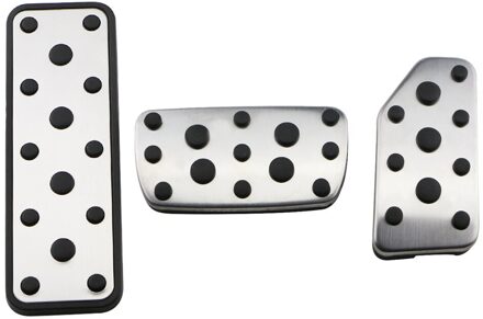 Xburstcar Auto Pedalen Gas Rem Restfoot Pedaal Cover Voor Subaru Forester Xv Impreza Accessoires AT met rust uit