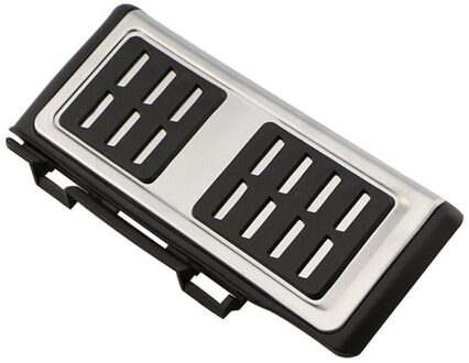 Xburstcar Rvs Auto Pedaal Cover Auto Pedalen Pad Voor Volkswagen Vw T-Roc Troc - At mt Accessoires rust uit Pedal 1 stk