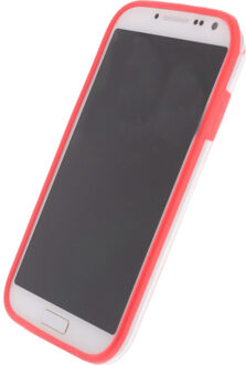 Xccess Hard Bumper Case Samsung Galaxy I9505 S4 Red/Trans.