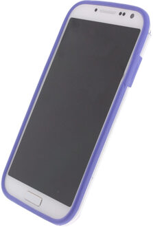 Xccess Hard Bumper Case Samsung Galaxy S4 I9505 Dark Blue/Trans.