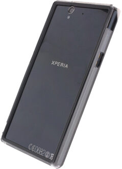 Xccess Hard Bumper Case Sony Xperia Z Black/Transparant