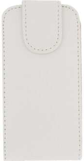Xccess Leather Flip Case Samsung Galaxy Young S6310 White