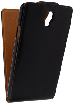Xccess Leather Flip Case Samsung Note 3 Neo N7505 Black