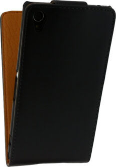 Xccess Leather Flip Case Sony Xperia Z1 Telefoonhoesje