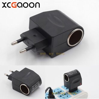 XCGaoon AC naar DC Adapter Converter Autolader ingang 90 V-240 V Output 12 V 500mA Europa Plug