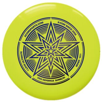 Xcom 175G Professionele Flying Disc Volwassen Outdoor Concurrentie Sport geel
