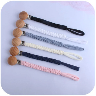 XCQGH 1Pcs Vintage Pacifier Clips Infant Toddler Nipple Holder Chain Strap Leash for Newborn Teething Soother Chew Dummy Clips