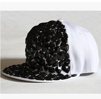 Xdanqinx Lente Hip Hop Caps Voor Mannen Vrouwen Platte Rand Hoed Verstelbare Maat Noviteit Heldere Blok Hoofddeksels Decoratie Paar cap kleur-1