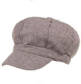 XdanqinX vrouwen Eenvoudige Mode Katoen En Doek Krantenverkoper Caps Chidori Rooster Elastische Aanpassing Trendy Casual Hoeden Voor Vrouwen khaki