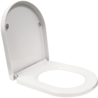 Xellanz Arco Toiletzitting - Softclose en Quick Release - Glans Wit