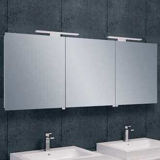 Xellanz Bright Spiegelkast Met LED - 160x60x14cm Helder/Koud wit
