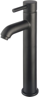 Xellanz Cimara Wastafelkraan Verhoogd - Mat Zwart