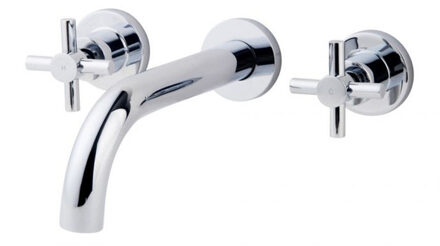 Xellanz Cross Afbouwdeel Wastafelkraan - Chroom