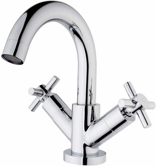 Xellanz Cross Wastafelkraan - Chroom