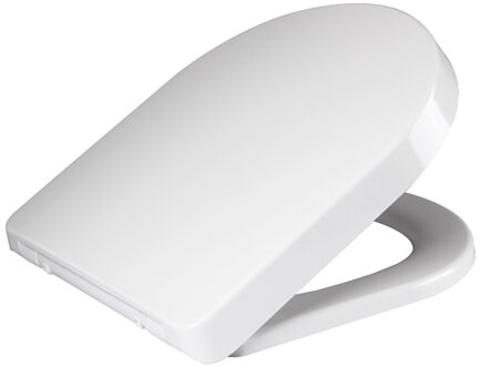 Xellanz Deeline Toiletzitting - Softclose en Quick Release - Glans Wit