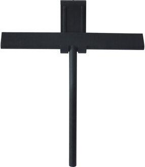 Xellanz Lush Raamwisser met Flexibele Glashaak - Mat Zwart